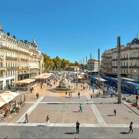Appartement T3 Sur L'Esplanade De L'Europe Montpellier Exteriör bild